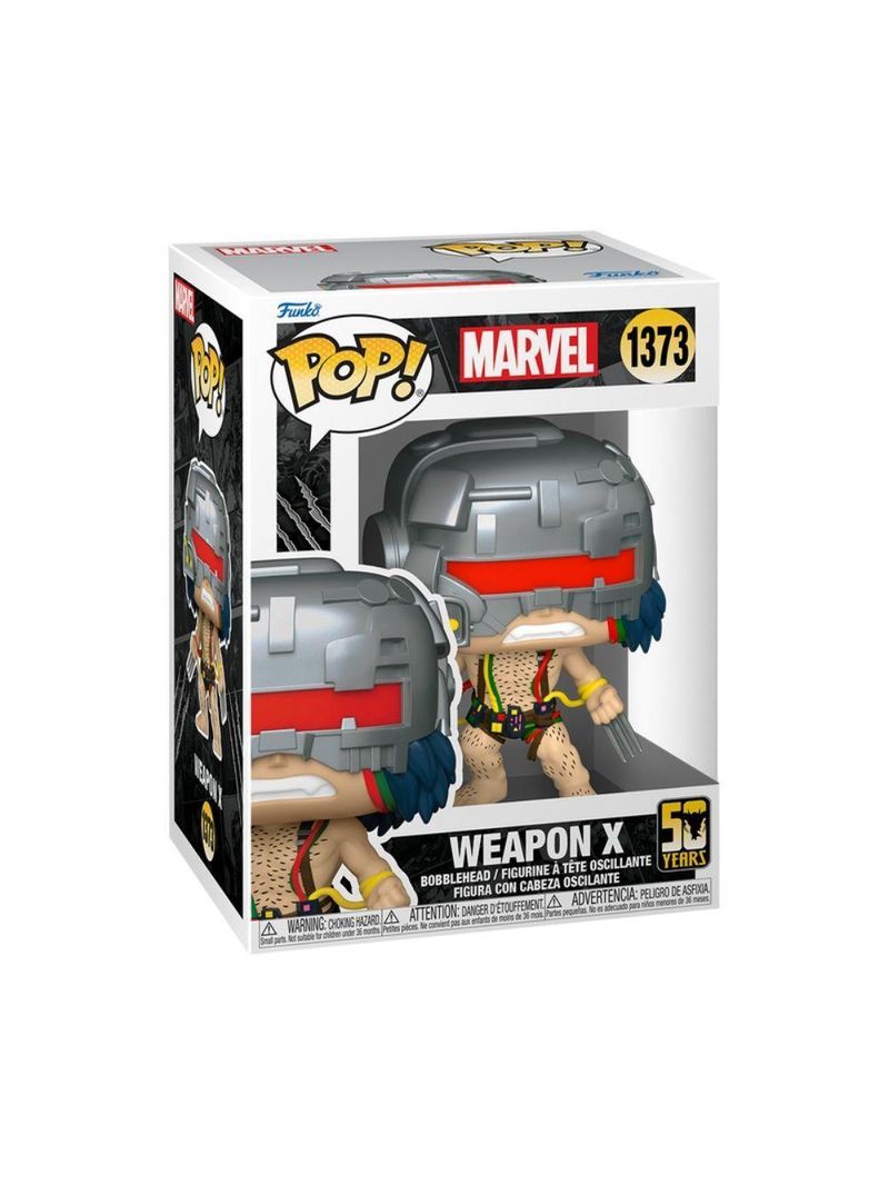 Boneco funko pop! marvel - wolverine 50 anos - arma x