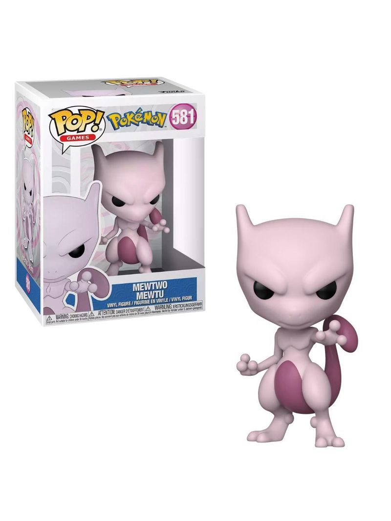 Boneco funko pop! pokémon- mewtwo (emea)