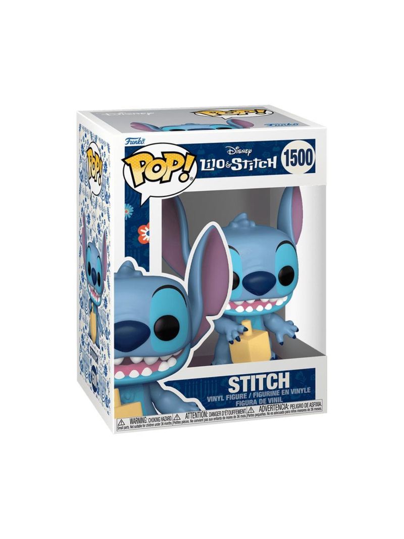 Boneco funko pop! disney lilo & stitch - stitch de hanukkah