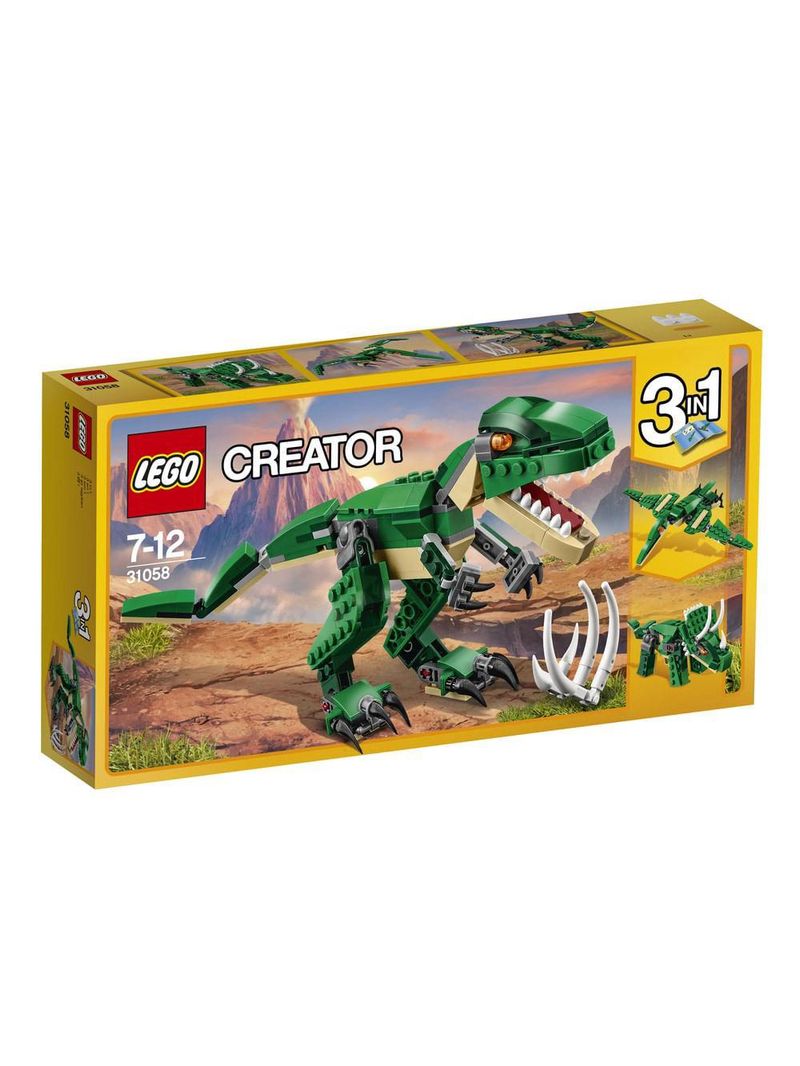 Lego creator - modelo 3 em 1: dinossauros ferozes