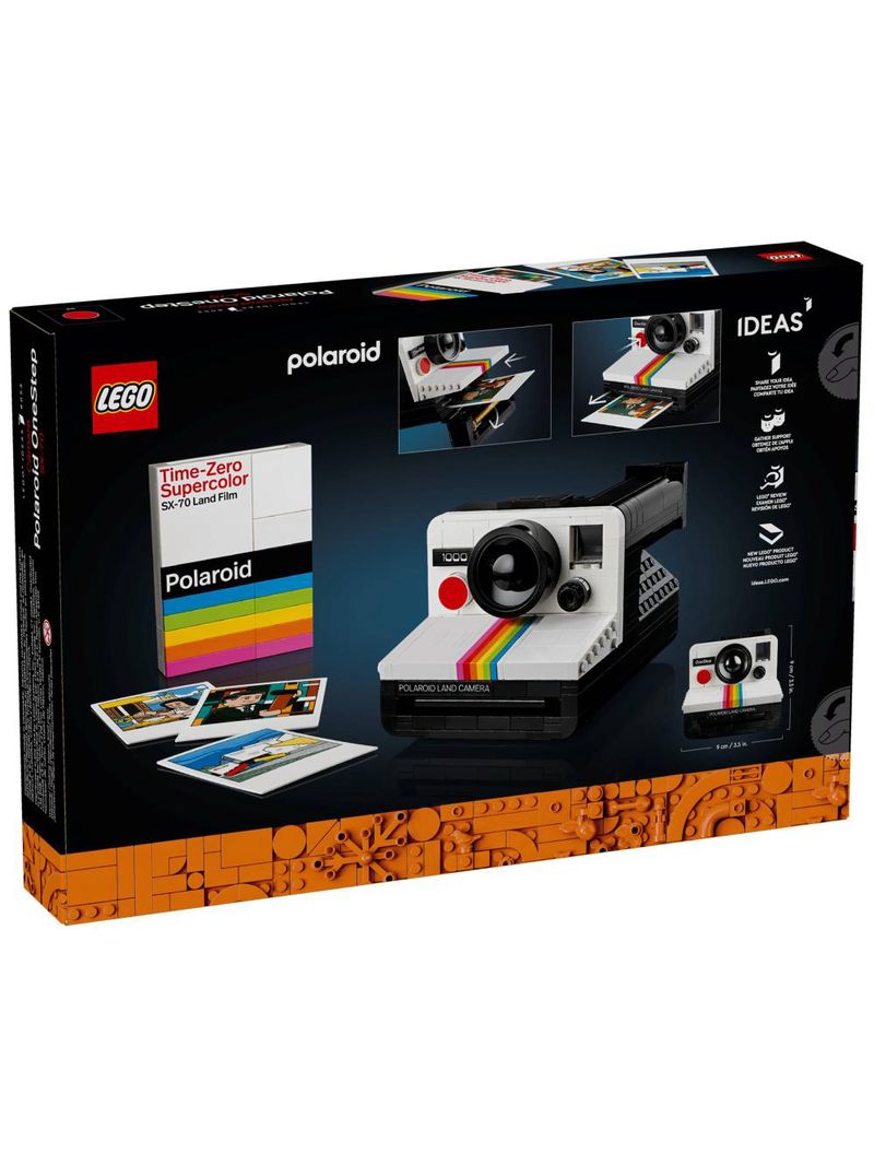 Lego ideas - câmera polaroid onestep sx-70