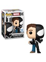 Boneco funko pop! marvel split - peter/homem-aranha preto