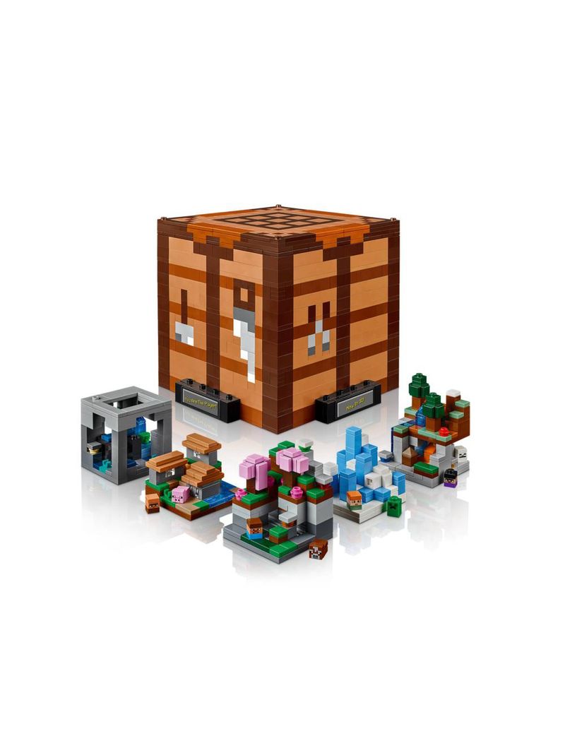 Lego minecraft - a mesa de artesanato