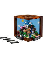 Lego minecraft - a mesa de artesanato