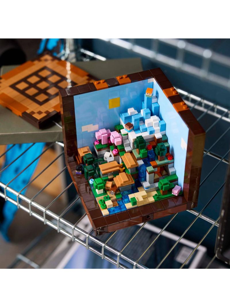 Lego minecraft - a mesa de artesanato