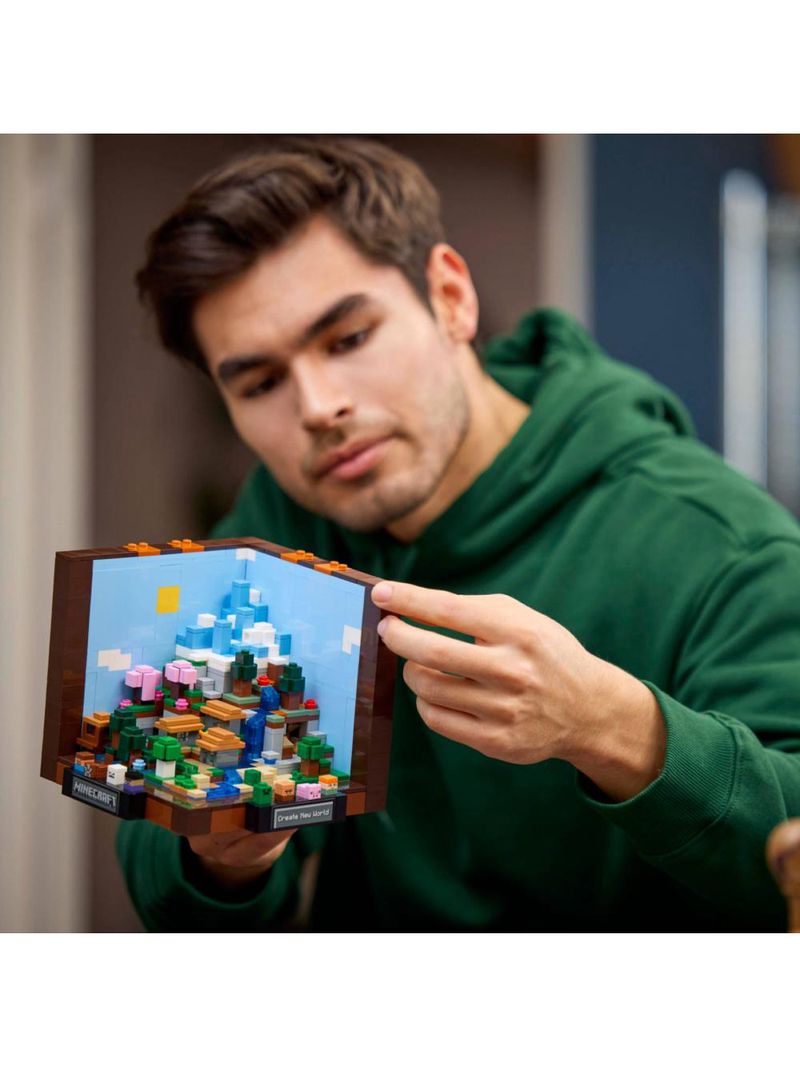 Lego minecraft - a mesa de artesanato