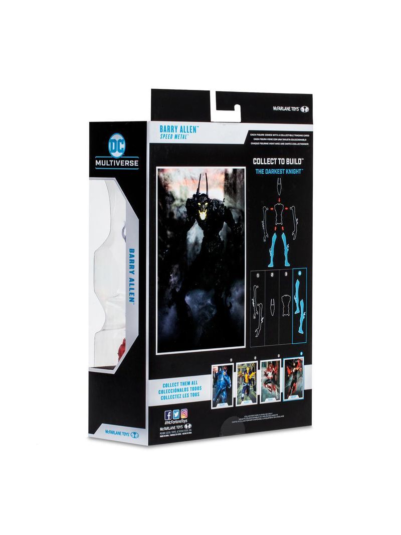 Boneco action figure mcfarlane 7” flash barry allen