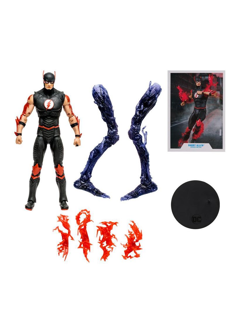 Boneco action figure mcfarlane 7” flash barry allen