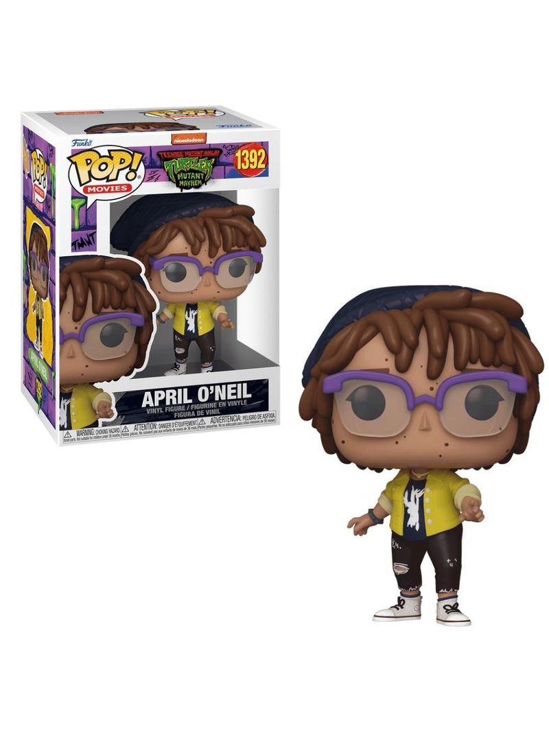 Boneco funko pop! as tartarugas ninja - april o'neil