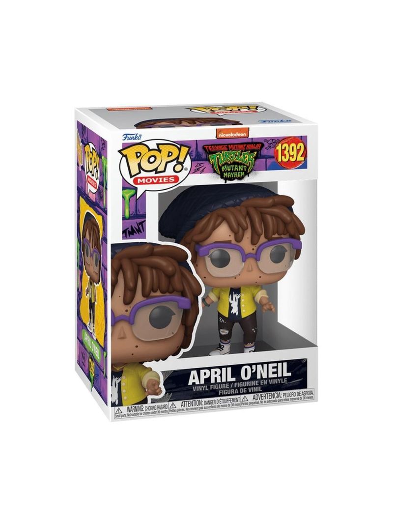 Boneco funko pop! as tartarugas ninja - april o'neil