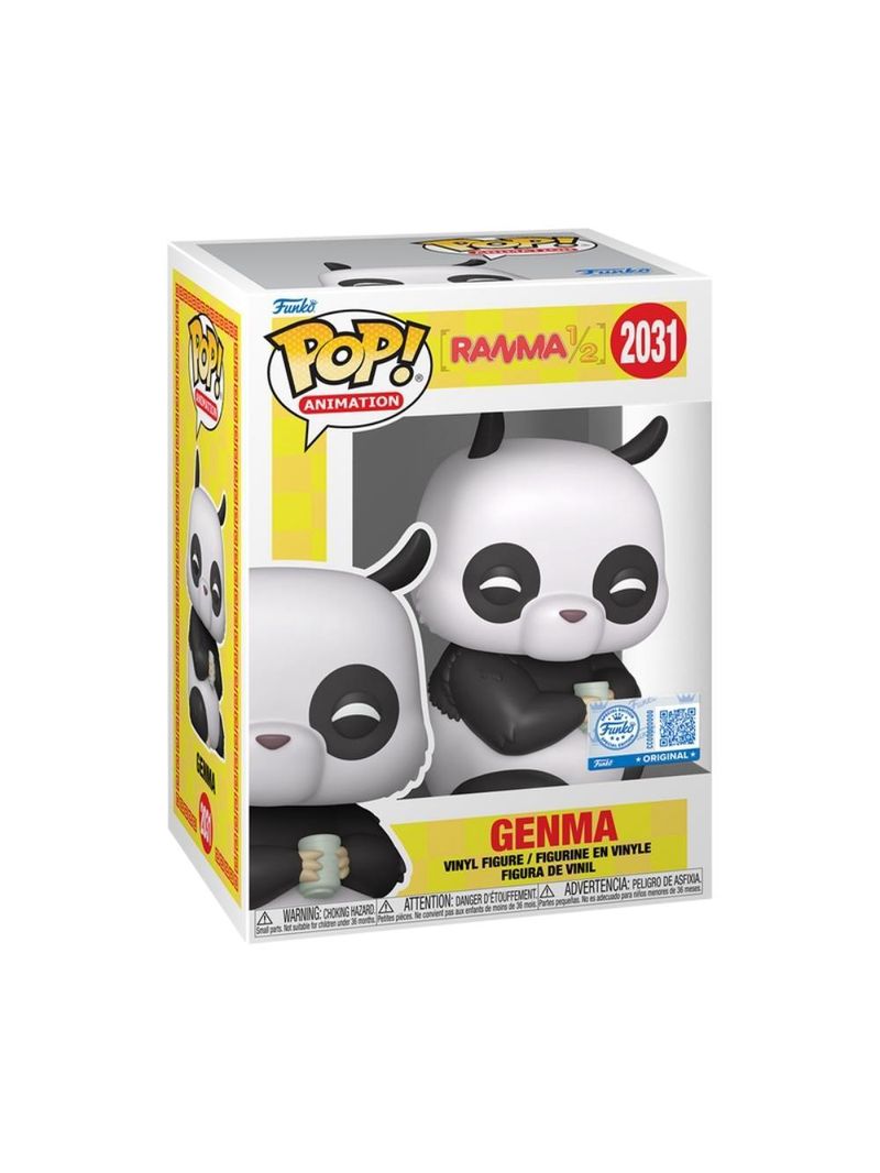 Boneco funko pop! ranma 1/2 - genma (panda)
