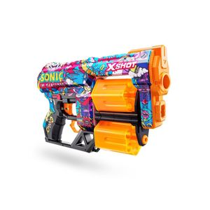 Lançador de dardos x-shot - skins dread - robotnik