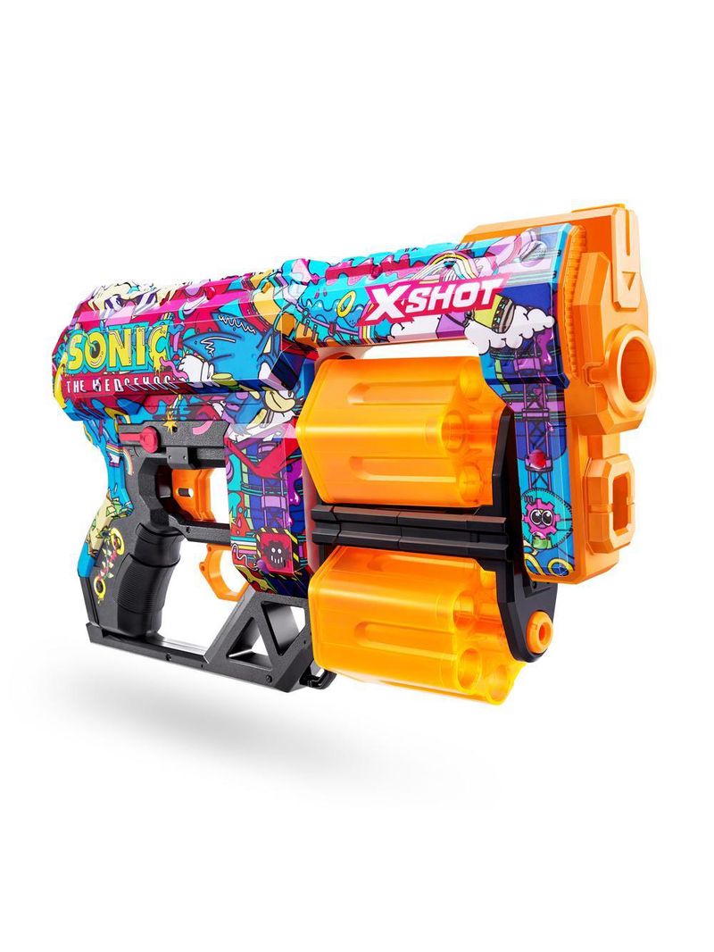 Lançador de dardos x-shot - skins dread - robotnik