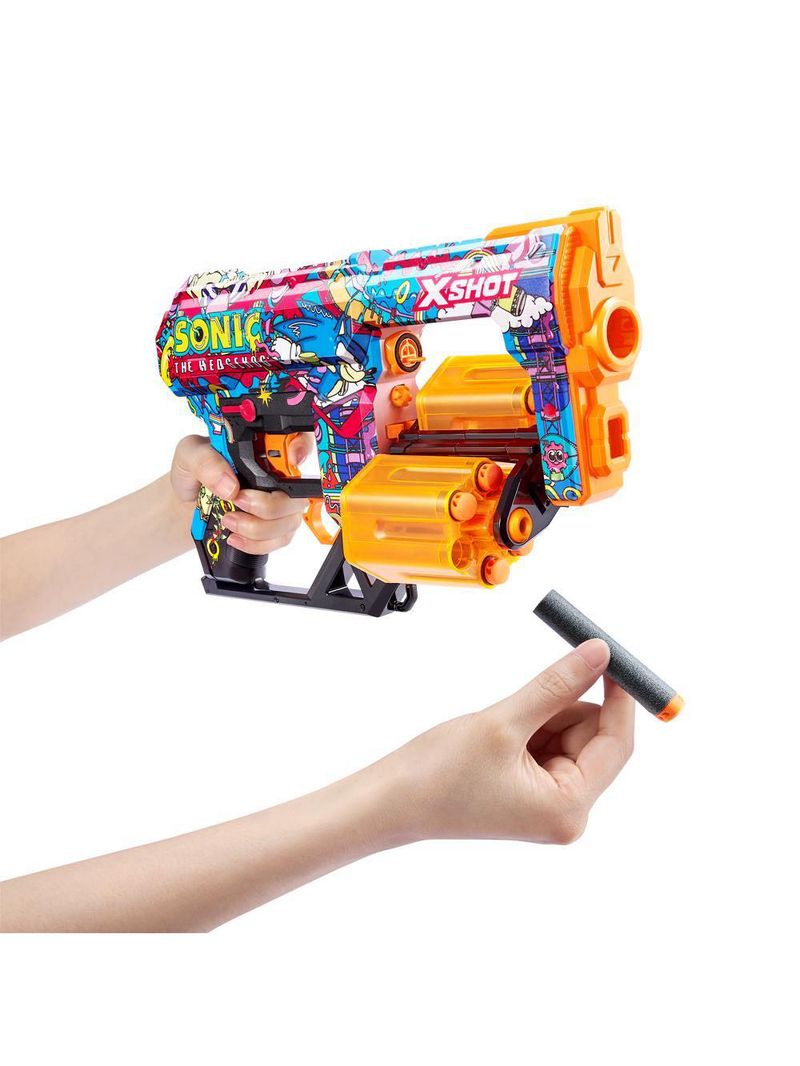 Lançador de dardos x-shot - skins dread - robotnik