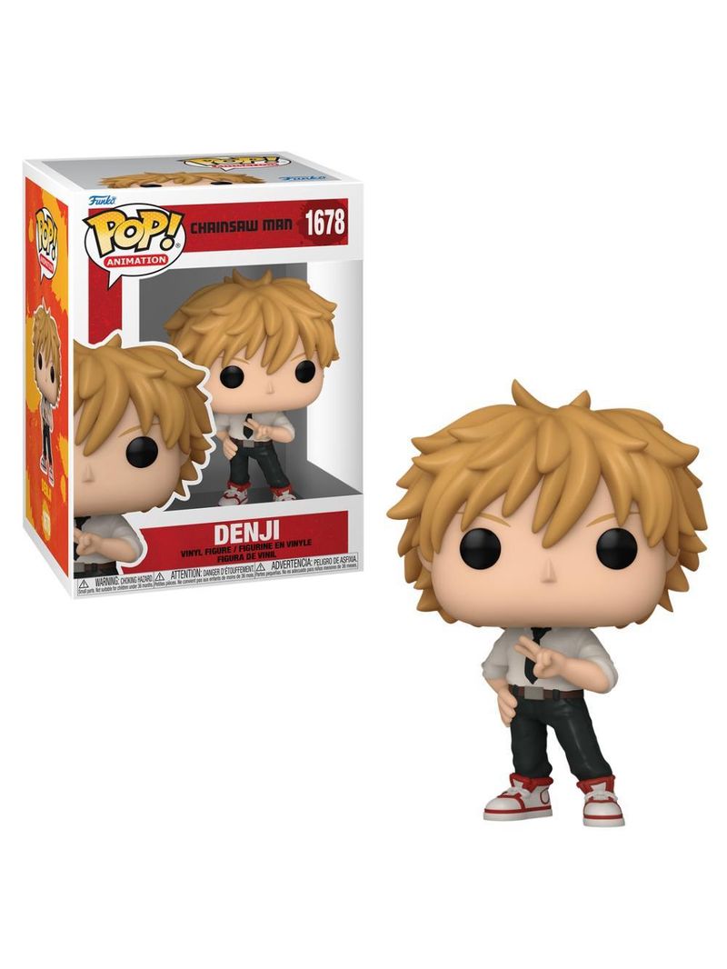 Boneco funko pop! chainsaw man - denji