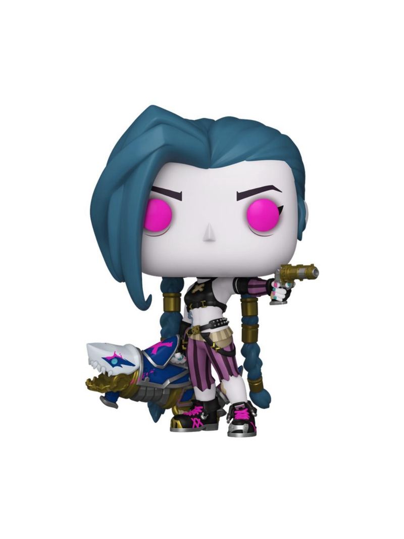 Boneco funko pop! arcane league of legends - jinx