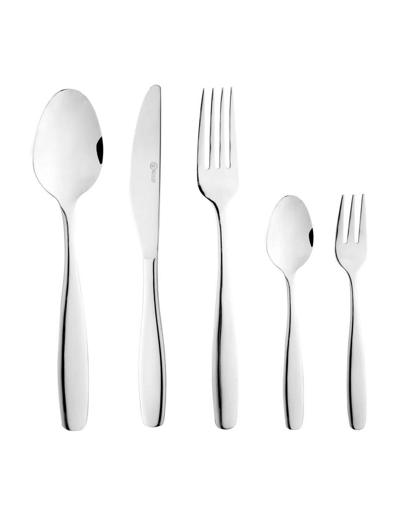 Faqueiro 30 peças wolff cannes de aço inox