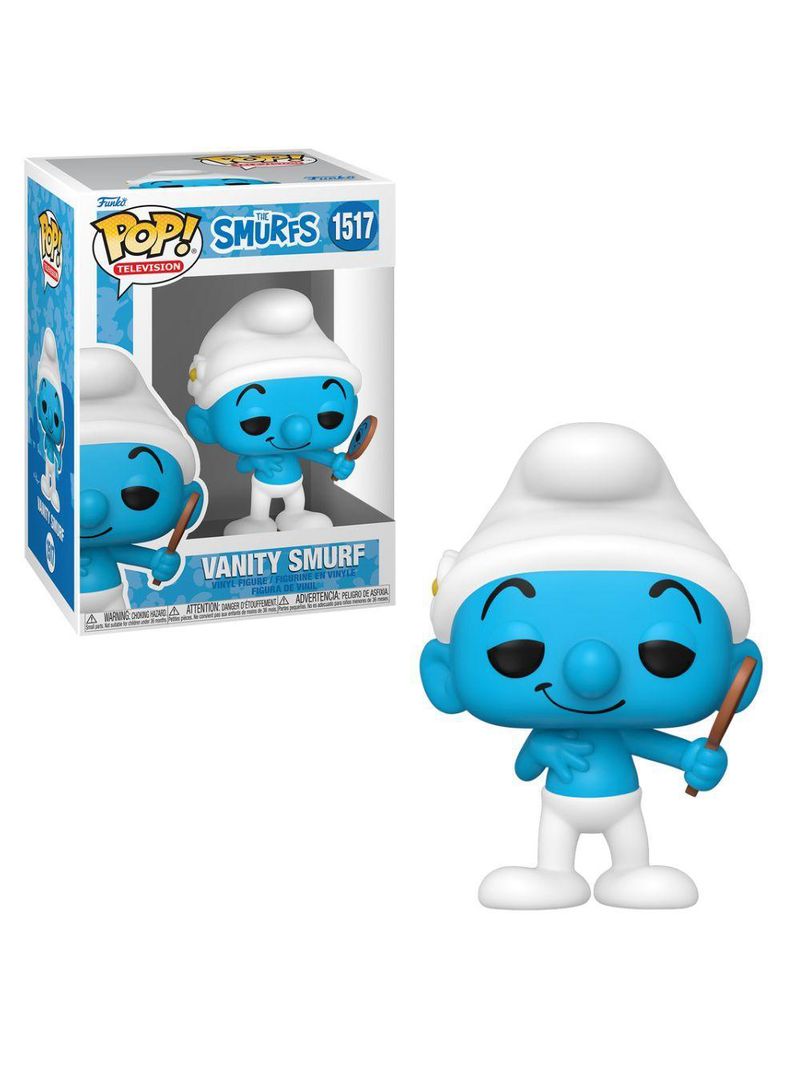 Boneco funko pop! smurfs - vaidoso