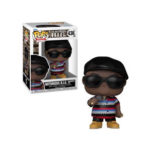 Boneco funko pop! rocks - notorious b.i.g. summer ’95