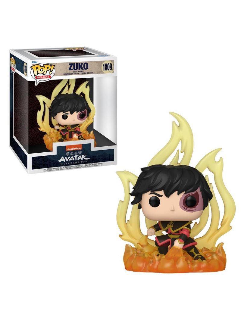 Boneco funko pop! deluxe avatar: o Último mestre do ar zuko