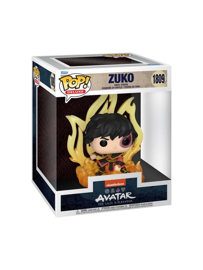 Boneco funko pop! deluxe avatar: o Último mestre do ar zuko