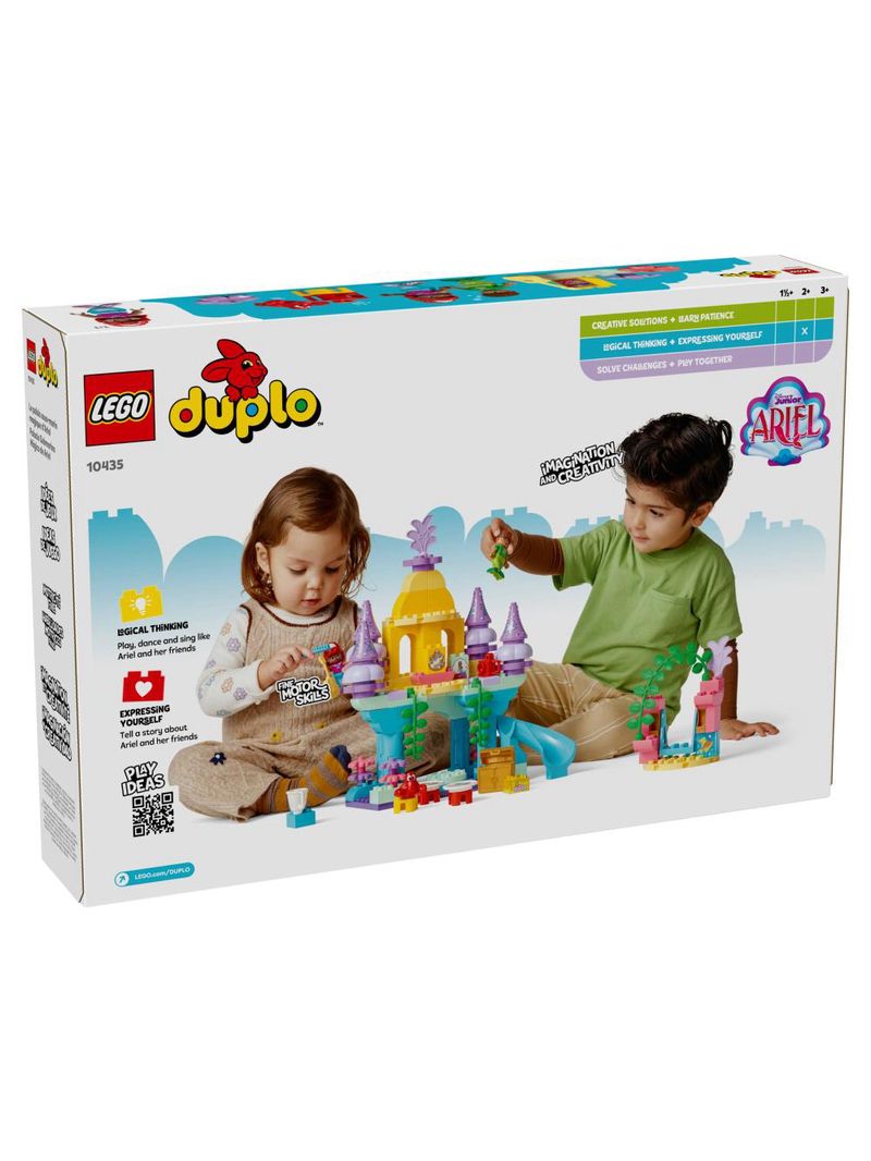 Lego duplo - palácio subaquático mágico de ariel