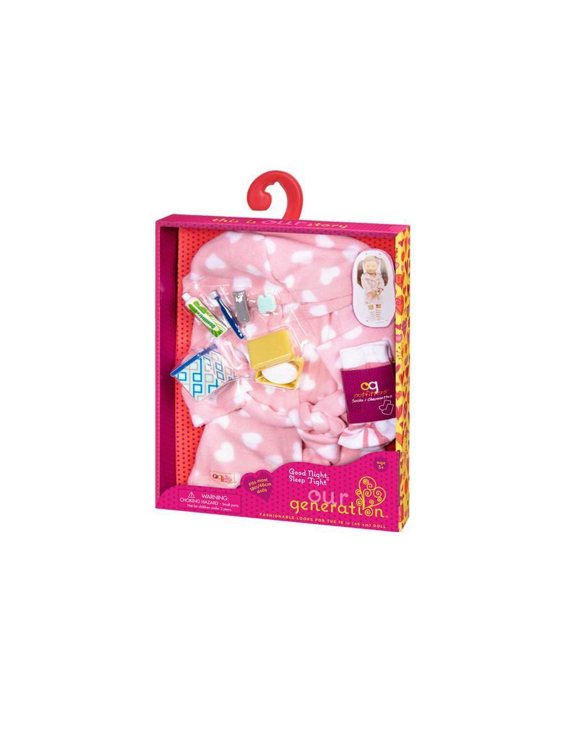 Conjunto de roupa good night, sleep tight our generation