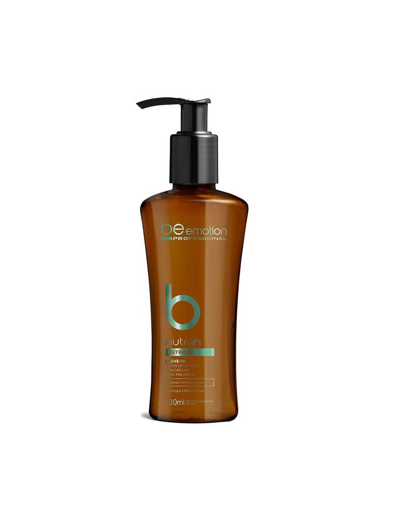 Óleo capilar  be emotion - leave in - professional - nutrah