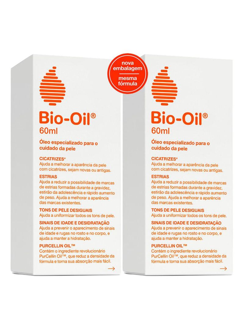 Kit de tratamento antiestrias bio-oil