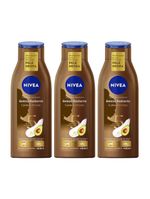 Nivea beleza radiante kit com 3 hidratantes desodorantes corporais