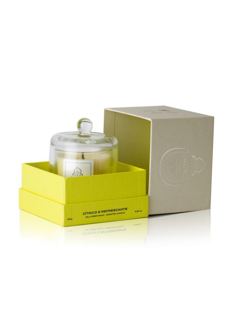 Vela perfumada de limÃo siciliano - 150g