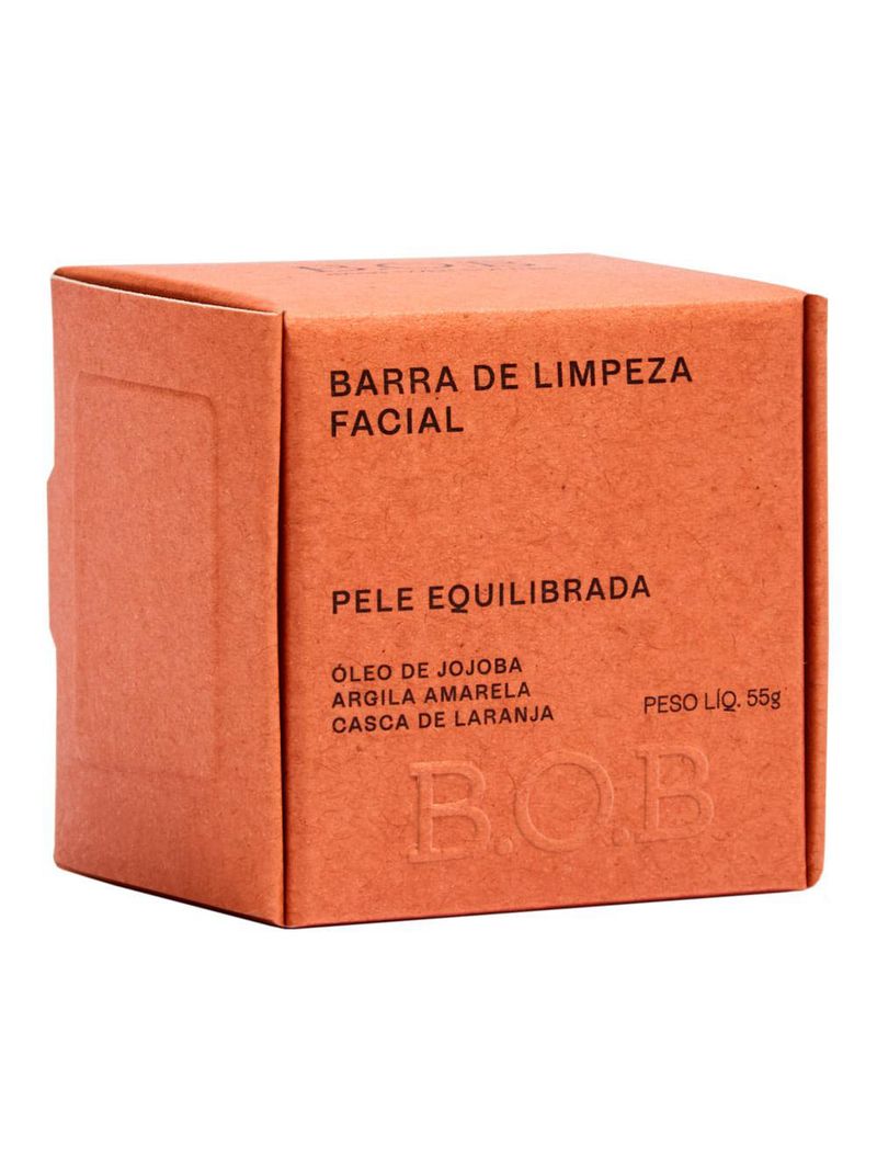 Bob pele equilibrada 2 em 1 limpador facial