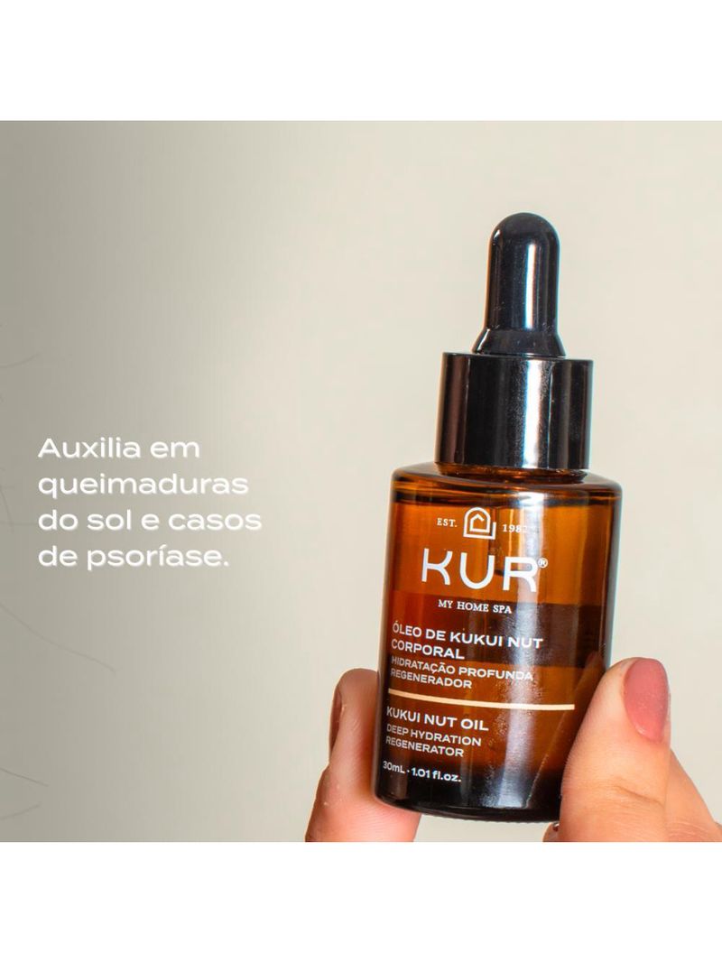 Óleo exÓtico de kukui nut - 30ml