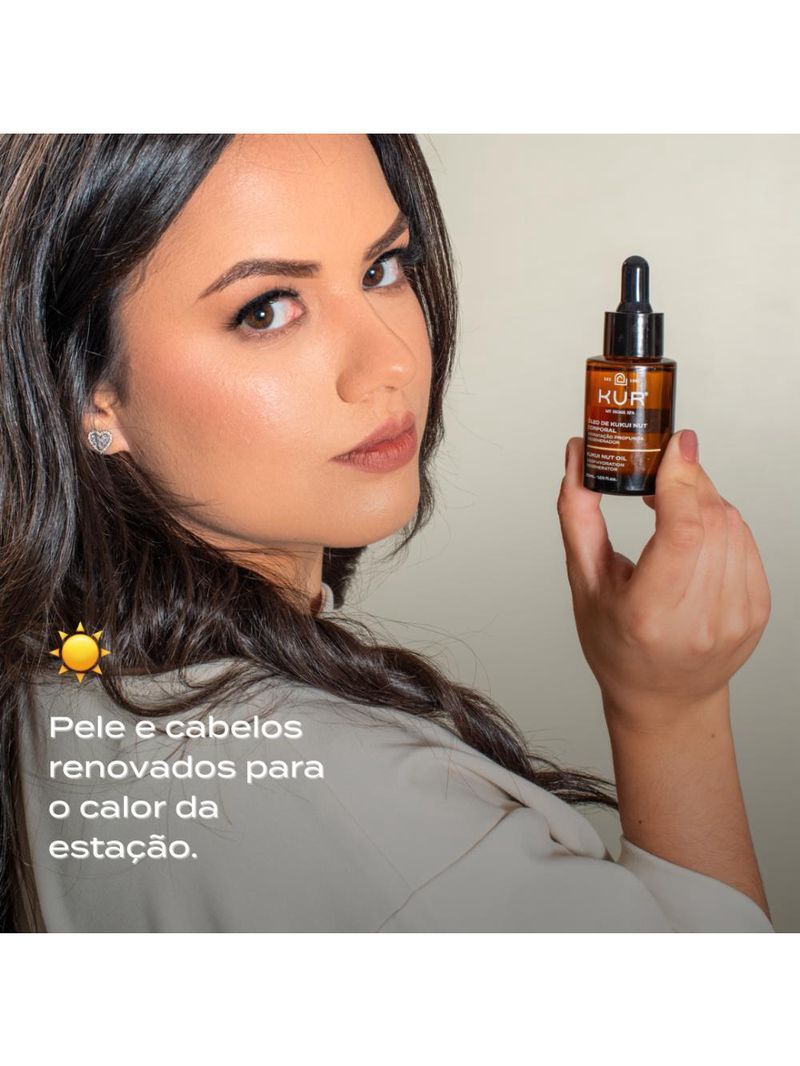 Óleo exÓtico de kukui nut - 30ml