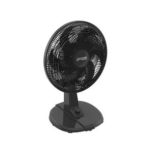 Ventilador De Mesa VENT42PT 6 Pás 3 Velocidades Praxis Preto 110V