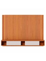 Painel TV 75 Polegadas E Bancada Suspensa Trento Freijó Off White C05 - Mpozenato