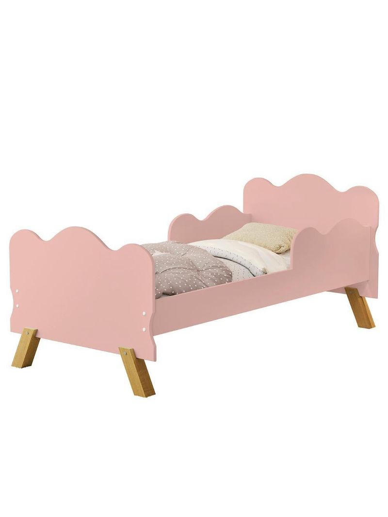 Mini Cama Infantil 148x68cm Proteção Lateral Vivi Rose Z53 - Mpozenato