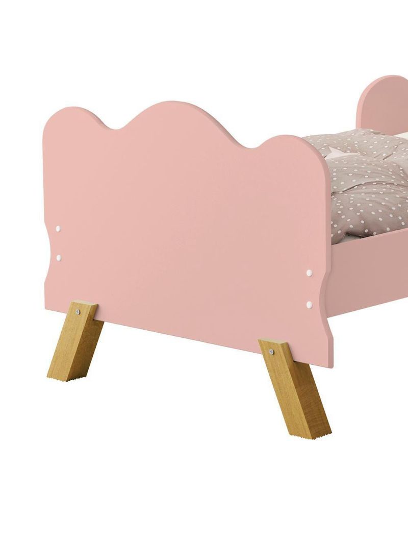 Mini Cama Infantil 148x68cm Proteção Lateral Vivi Rose Z53 - Mpozenato