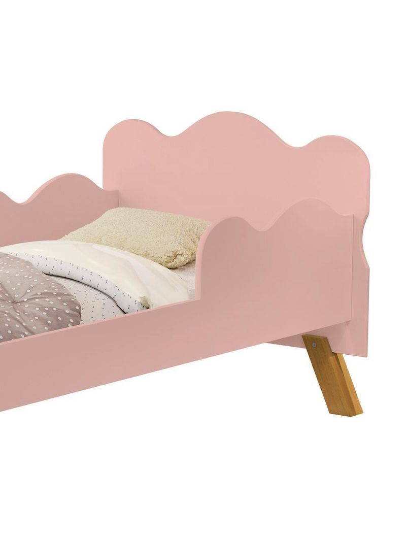 Mini Cama Infantil 148x68cm Proteção Lateral Vivi Rose Z53 - Mpozenato