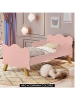 Mini Cama Infantil 148x68cm Proteção Lateral Vivi Rose Z53 - Mpozenato