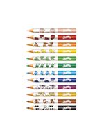 Ecolápis jumbo triangular com apto 12 cores faber-castell