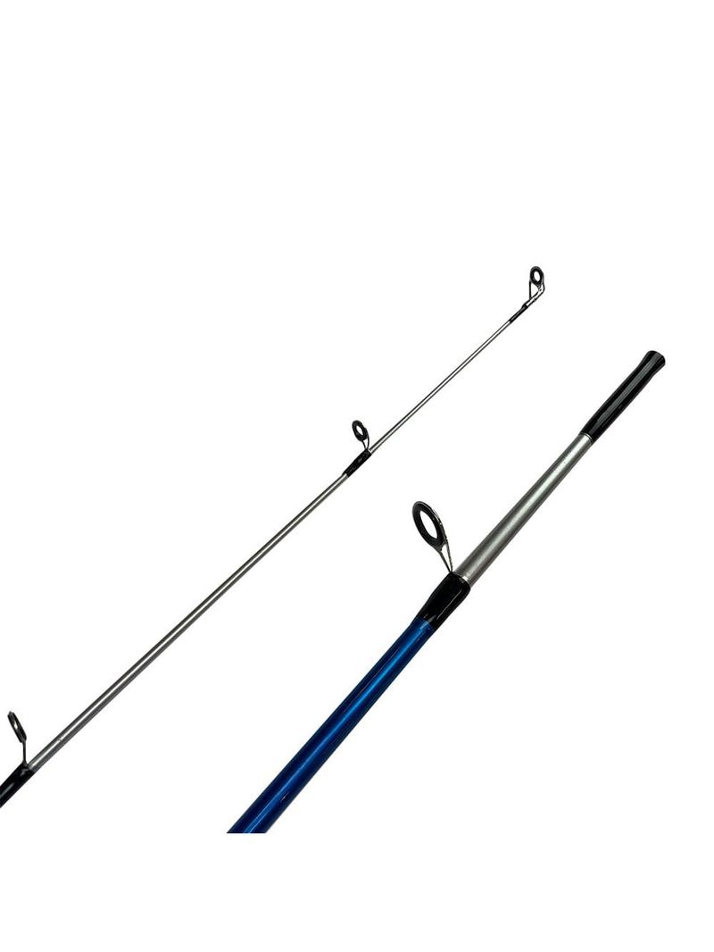 Vara longa sabre molinete 150 metros 2 partes pesca brasil