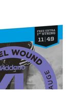 Encordoamento guitarra 011-049 xl nickel exl115-b d addario com corda extra pl011