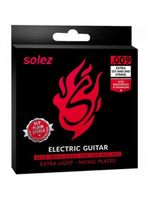 Encordoamento guitarra solez slg9 009