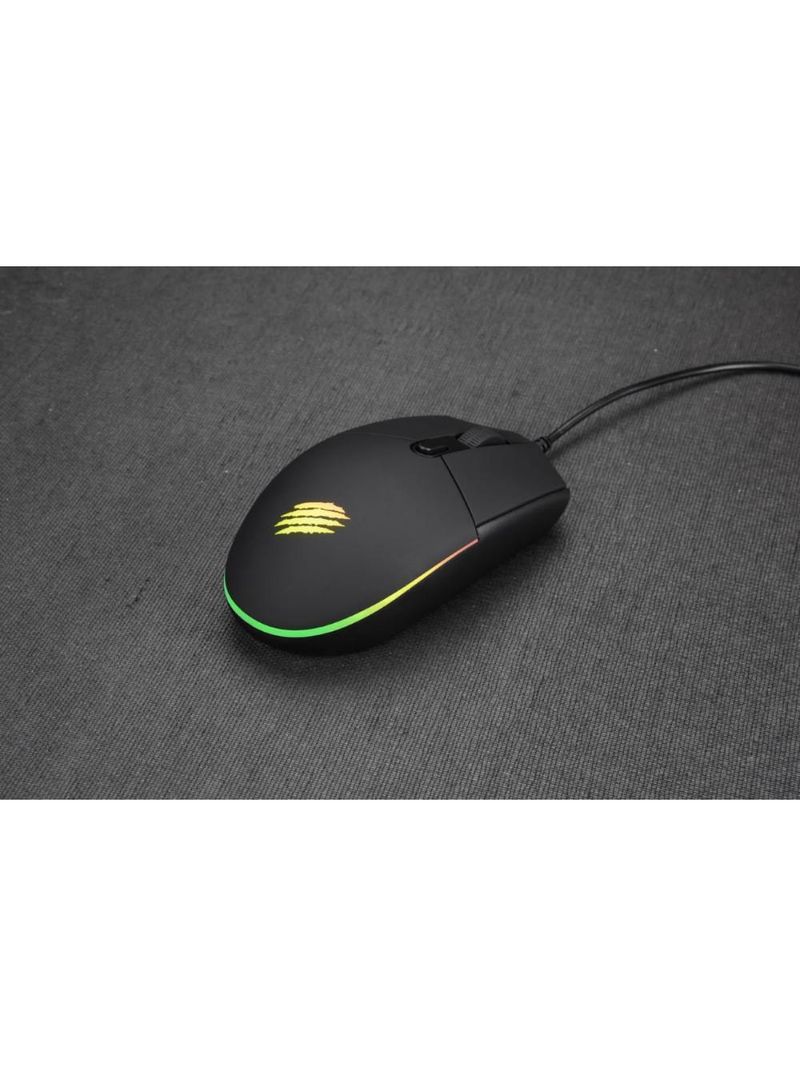 Mouse oex orium ms323 preto 3200 dpi