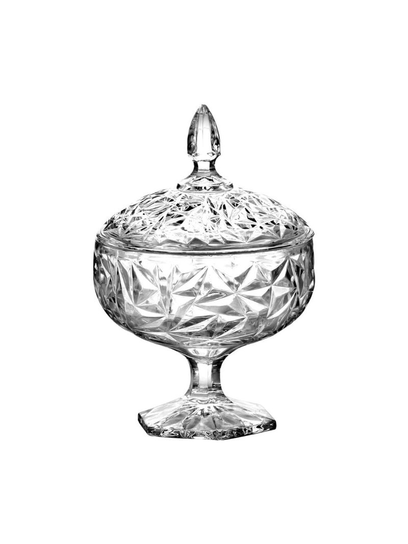Potiche de vidro ventura 24cm - hauskraft