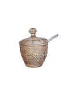 Açucareiro de vidro doçura Âmbar hauskraft