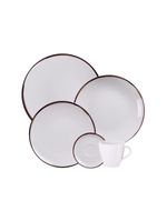 Jogo de jantar canyon porcelana decorada 20 peças tramontina