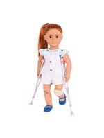 Conjunto de roupa com muletas - our generation