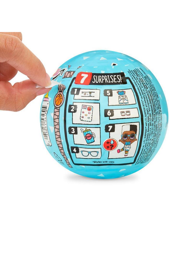 Kit 3 bonecos lol surprise! boys série 1
